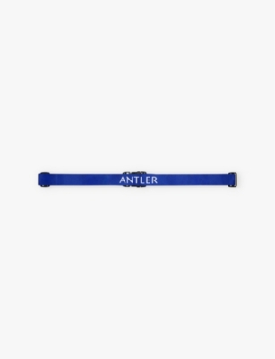 ANTLER: Classic logo-print webbed-polyester luggage strap