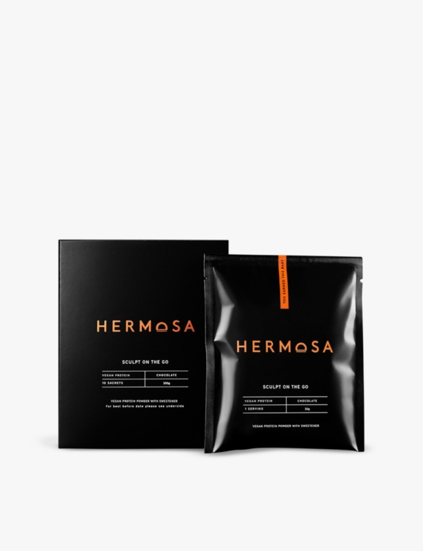 Chocolate vegan whey protein sachets 300g