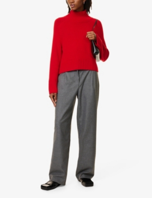 REFORMATION: Brooke turtle-neck cashmere and wool jumper
