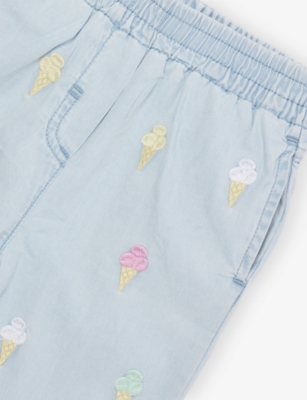STELLA MCCARTNEY: Ice Cream Tapered-Leg Jeans 9-36 Months