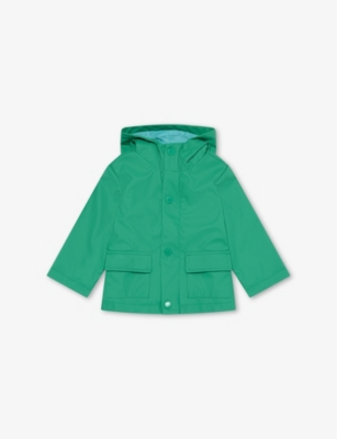 STELLA MCCARTNEY: Frog-hood flap-pocket shell jacket 12-36 months