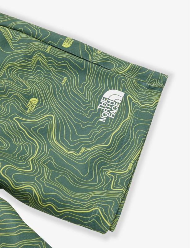 Never Stop Logo-Print Woven Shorts