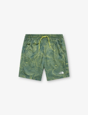 THE NORTH FACE: Never Stop Logo-Print Woven Shorts