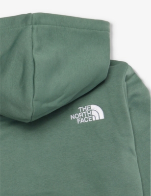 THE NORTH FACE: B Drew Peak Embroidered Cotton-Blend Hoody 6-20 Years