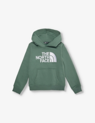 THE NORTH FACE: B Drew Peak Embroidered Cotton-Blend Hoody 6-20 Years