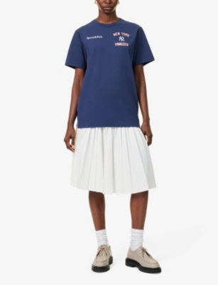 Sporty And Rich Short-sleeved T-shirt In Navy