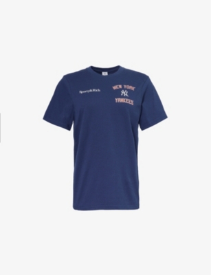 Sporty And Rich Short-sleeved T-shirt In Navy