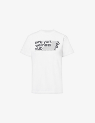 SPORTY & RICH: Ivy Wellness Club cotton-jersey T-shirt