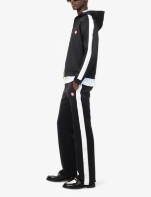 Scuba Two-Zip-Pockets Straight-Leg Relaxed-Fit Woven-Blend Jogging Bottoms