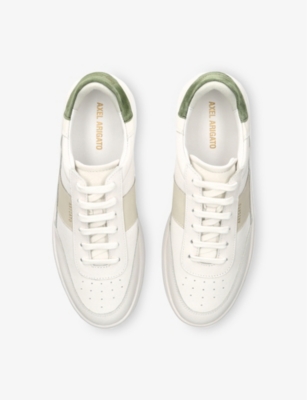 Axel Arigato Womens Vintage Orbit Leather Low-top Trainers Pale G In Pale Green