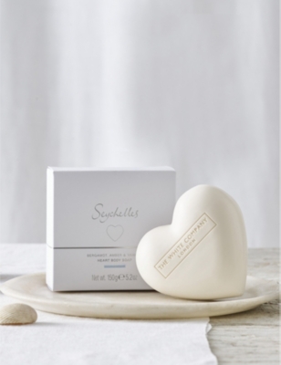 THE WHITE COMPANY: Seychelles Heart-Shaped Soap 150g