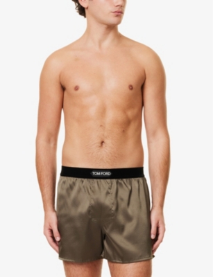 Tom Ford Boxer-l Nd  Male In Fern Green
