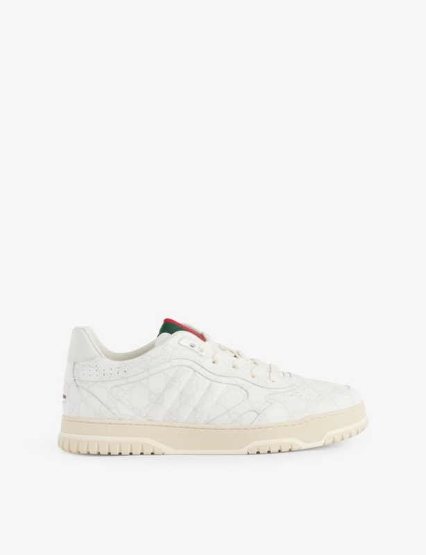 Re-web Supreme canvas low-top trainers