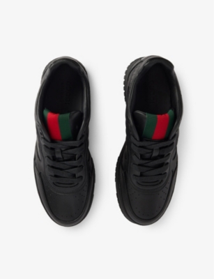 Re-web Leather Low-Top Trainers