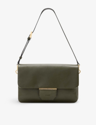 ALLSAINTS: Ondine Branded Leather Shoulder Bag