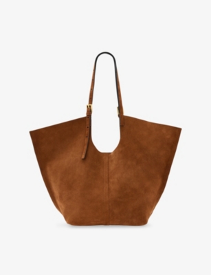 ALLSAINTS: Ara Suede Tote Bag