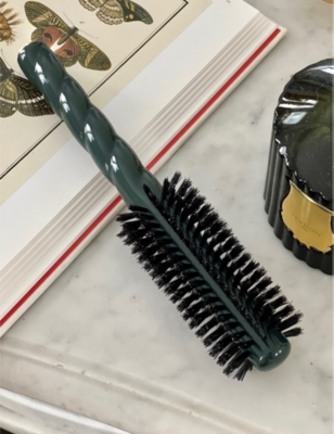 La Bonne Brosse Emerald Green N.05 Volume & Style Round Hair Brush In Emerald Green
