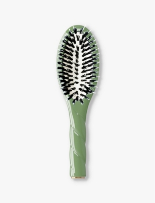 Shop La Bonne Brosse N.02 The Essential Small Care & Detangling Hair Brush Almond Green