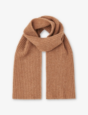 WHISTLES: Ribbed wool scarf