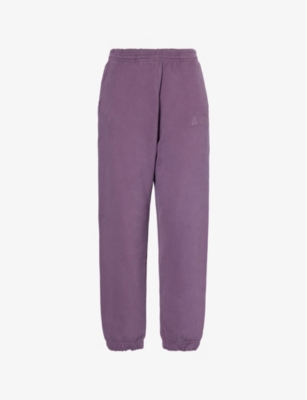 ADANOLA: ADA Tapered-Leg Cotton-Jersey Jogging Bottoms