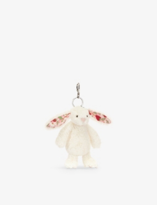 Jellycat Womens Blossom Bunny 'berry' Bag Charm 18cm