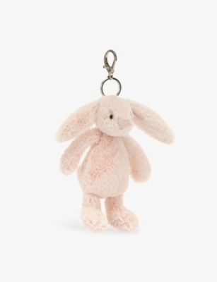 Jellycat Womens  Bashful Blush Bunny Bag Charm 18cm