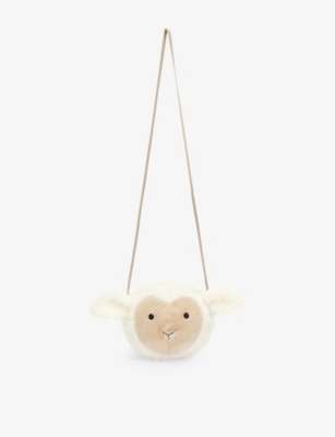 Jellycat Womens Little Lamb Bag 19cm