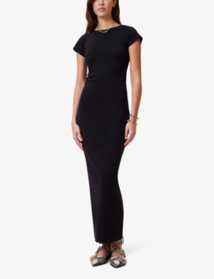 ALLSAINTS: Katarina Slim-Fit Stretch Cotton Maxi Dress