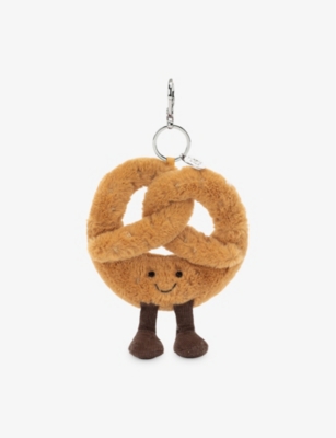 ぬいぐるみ  pretzel bag charm JELLYCAT - Amuseables Pretzel Woven Bag Charm 17cm