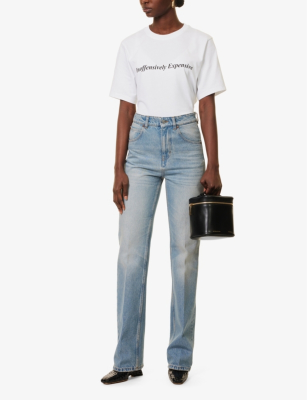 Julia high-rise slim-leg denim jeans