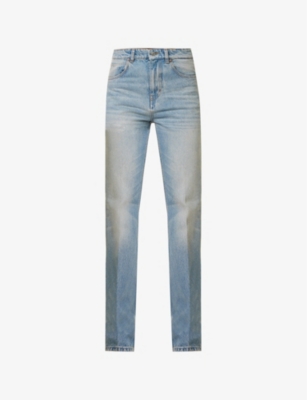 VICTORIA BECKHAM: Julia high-rise slim-leg denim jeans