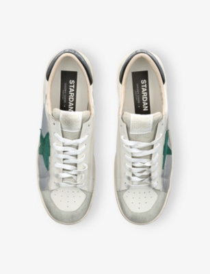 GOLDEN GOOSE: Stardan Leather Low-Top Trainers
