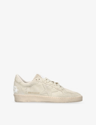 GOLDEN GOOSE: Ball Star Exclusive Suede Low-Top Trainers