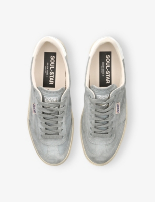 Golden Goose Deluxe Brand Soft Suede Sneakers With Vintage Detailing