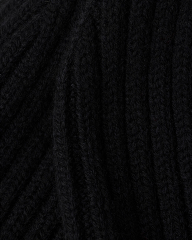 Logo-embellished ribbed wool beanie