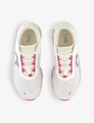 ON: Cloudmonster chunky-sole mesh low-top trainers