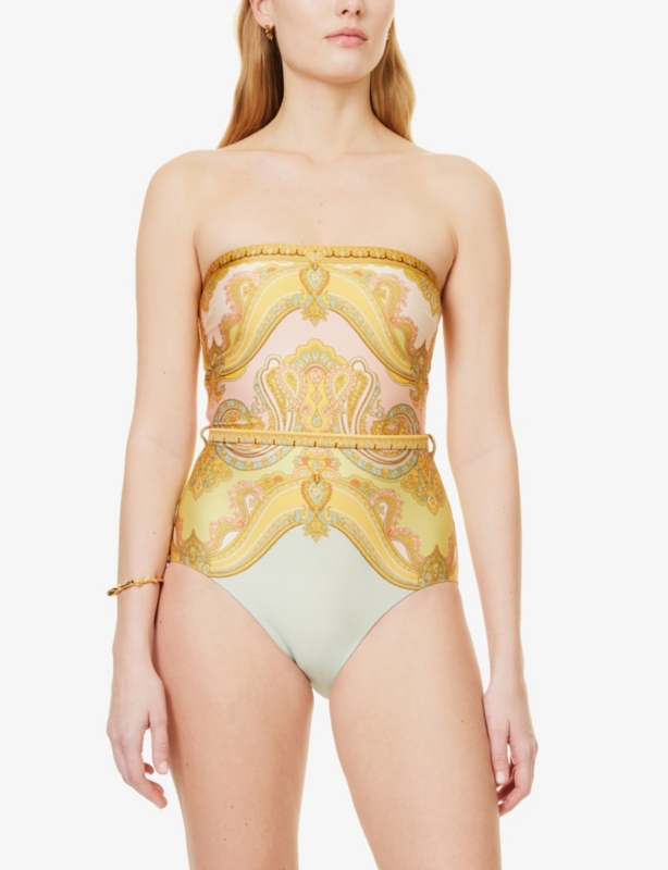 ZIMMERMANN - Cascadian One-Shoulder One-Piece Swimsuit