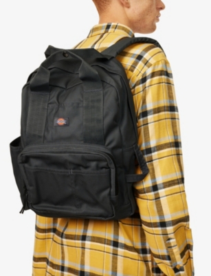 DICKIES: Lisbon woven-blend backpack