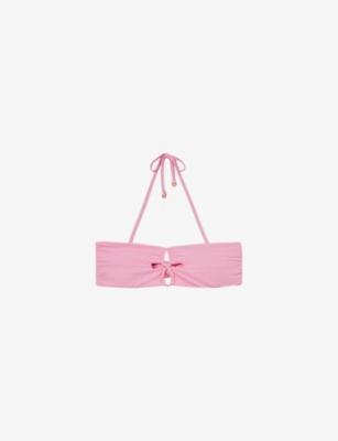 REISS: Ari Cut-Out Bikini Top