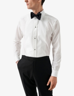 ETON: Long-Sleeved Super Slim-Fit Cotton Shirt