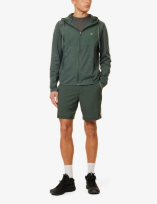 Sunday Element Reflective-Print Jersey Jacket