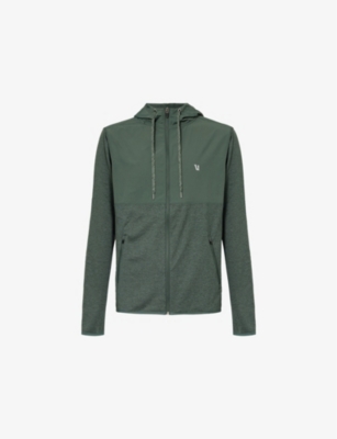 VUORI MENS ASPEN HEATHER SUNDAY ELEMENT REFLECTIVE-PRINT JERSEY JACKET XL