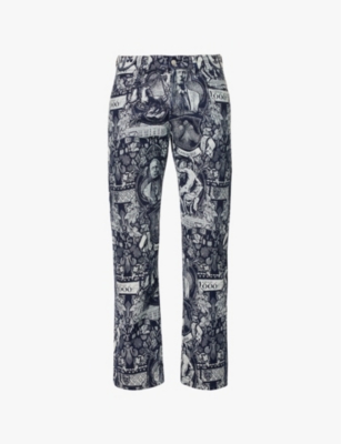 パンツ Arsenal X Aries Jacquard Jeans Arsenal X Aries Jacquard Jeans