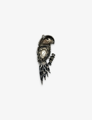 JENNIFER GIBSON JEWELLERY: Pre-loved Valentino Parrot crystal-embellished brooch
