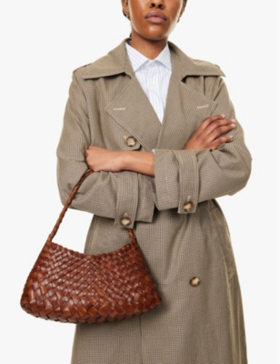 DRAGON DIFFUSION: Rosanna small leather top-handle bag
