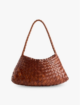 DRAGON DIFFUSION: Rosanna small leather top-handle bag