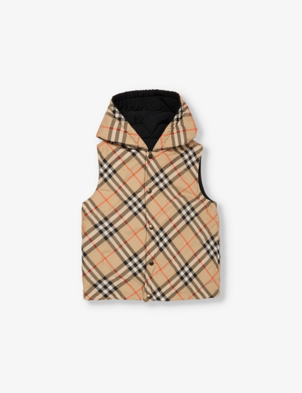 Slade hooded shell gilet 4-14 years