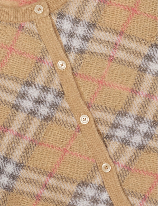 Bethane Check Knit Cardigan 3-14 Years