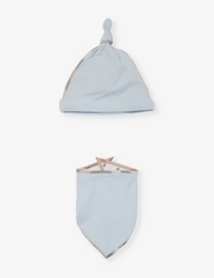 BURBERRY: Hamilton stretch-jersey baby hamper gift set 1-6 months