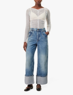 FREE PEOPLE WOMENS FINAL COUNTDOWN BOYFRIEND LOW-RISE STRETCH-DENIM JEANS ZERO 